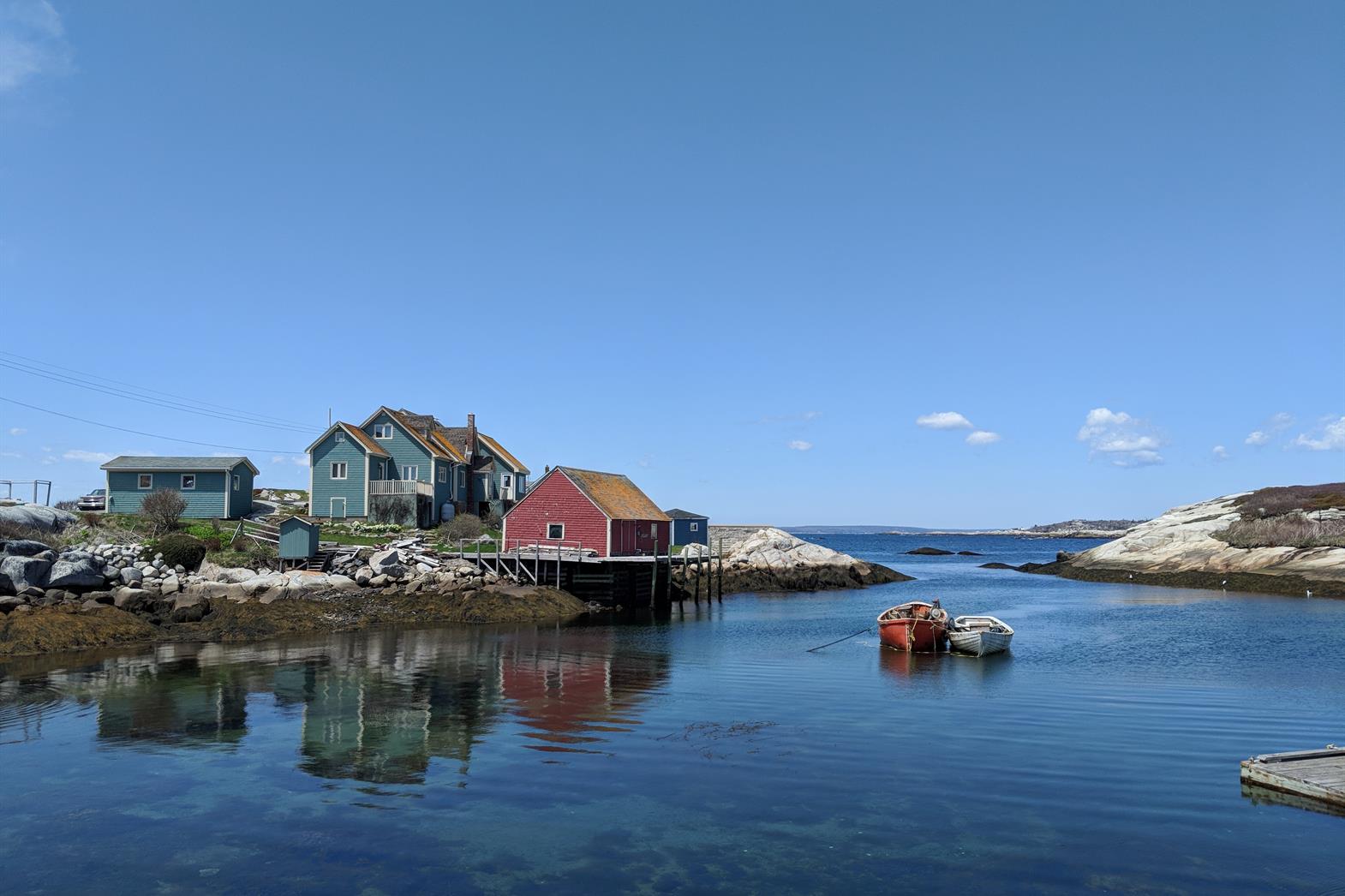 houses near some water