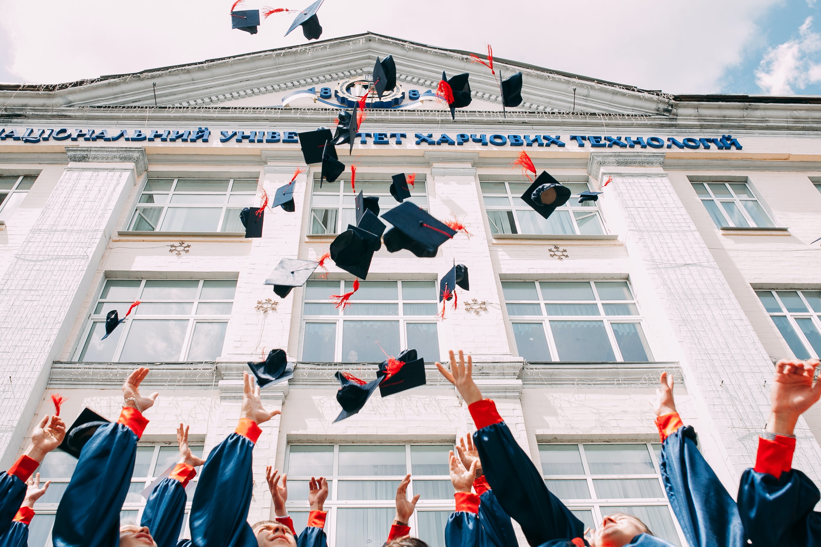 University graduation celebration